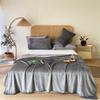 Flannel Fleece Blanket Warm Plush Velvet Throws Dark Green Bed Linen Sheet Bedspread Home Textile 200*230cm Summer Quilt