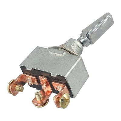 Hochleistungs-Kippschalter, 50 Ampere, 3-Wege, Chrom-Finish, hohe Belastbarkeit
