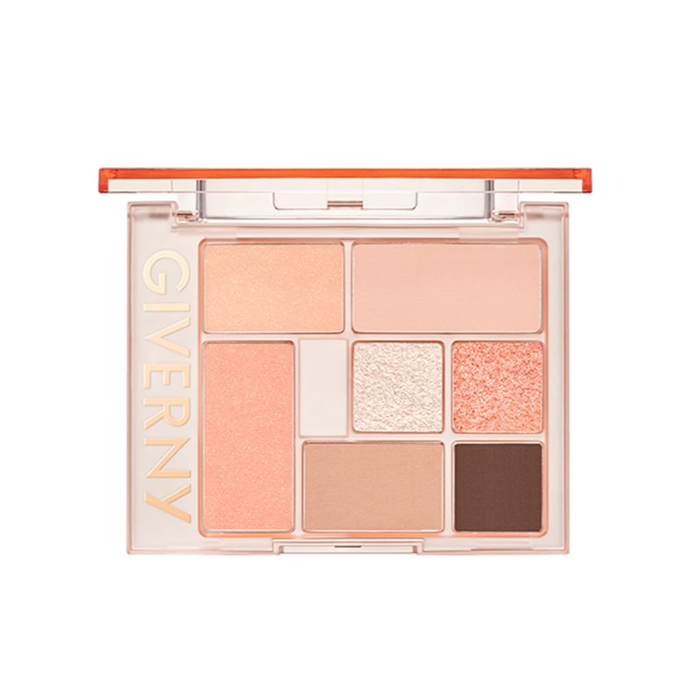 

GIVERNY Adhesive Nuance G Eye Palette (Peach Blanc, 8.2g)