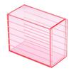 5 Layers Eyelash Storage Box Dustproof Large Capacity Clear Acrylic Eyelash Storage Box for Grafting Lash Extension