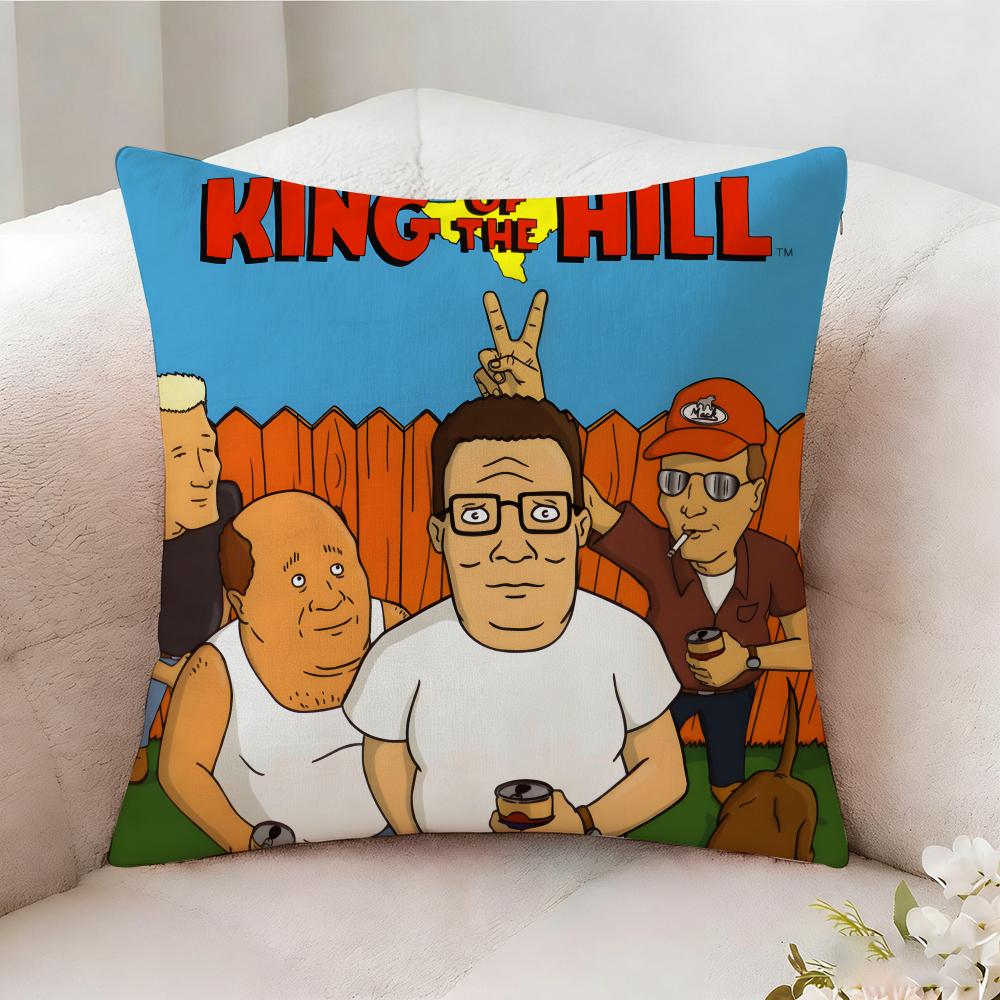 Kking Of The Hill Pillow Case Pillowcase Doublesided Printed Sofa Cushion Bedroom Headboard Pillow