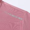 Maglietta da Corsa Riflettente da Donna ad Alta Elasticità Traspirante Asciugatura Rapida Seta di Ghiaccio Top Sportivo per l'Estate Manica Corta Fresca T-shirt Attiva
