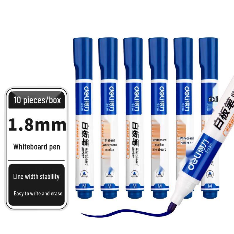 Deli Erasable Whiteboard Markers