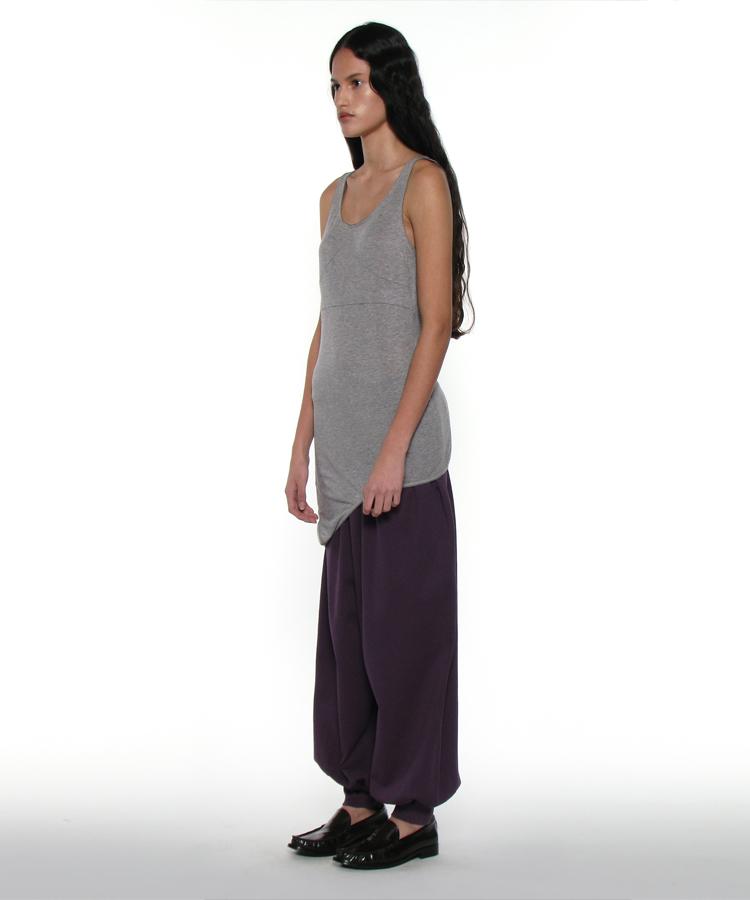 Partimento Woman Pwc Sheer Transform Sleeveless Dress_Melange