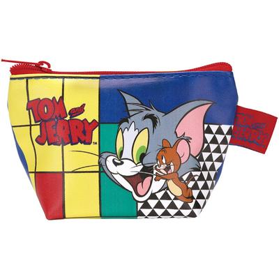 Bolsa Mini Triangular Skater com Gusset de Desenho Tom e Jerry, & Design, ZTP1-A