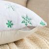 Snowflake Pillow Cover for Car Sofa Decoration Christmas Plush Cushion Covers