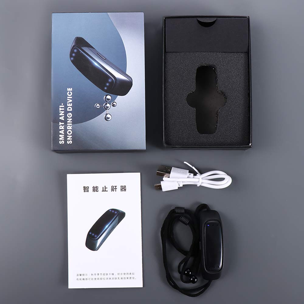 Apparatus Smart Anti Snoring Device EMS Pulse Snoring Stop Electric Snoring Corrector for Men Women