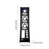 Upgraded Cooling Fan with LED Light,2 Gear Speed Adjustable Quiet and Efficient Cooling System for Slim