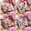 Hot Games Genshin Impact Cushion Cover Pattern Printed Pillowcase for Living Room Sofa Cushion Cover & Bedroom Decor