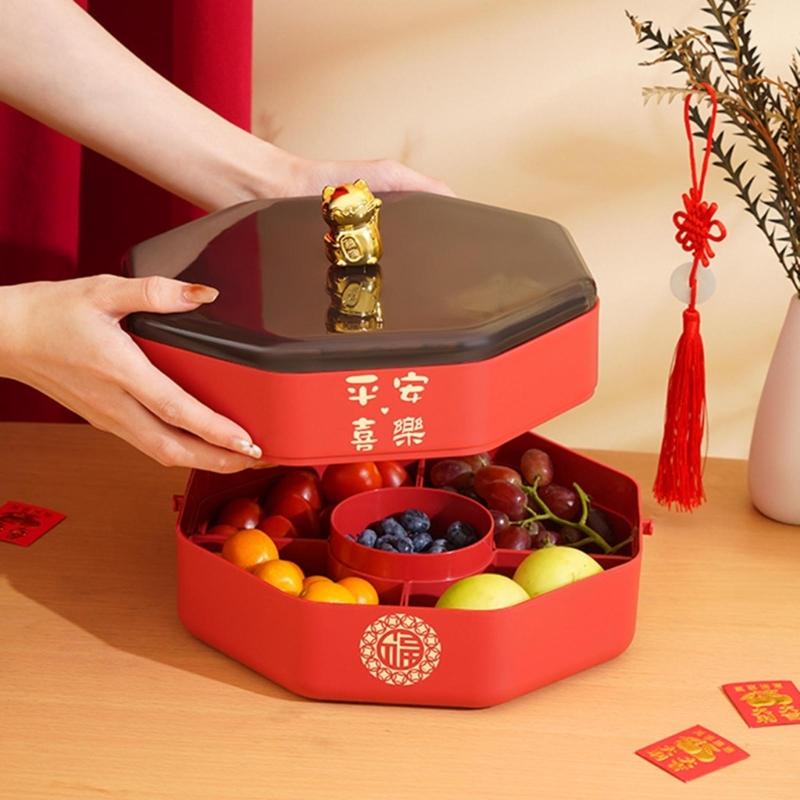 Versatile Food Plate Food Serving Tray Fruit Plate Fruit Serving Plate Plastic Material for Gatherings and Celebrations