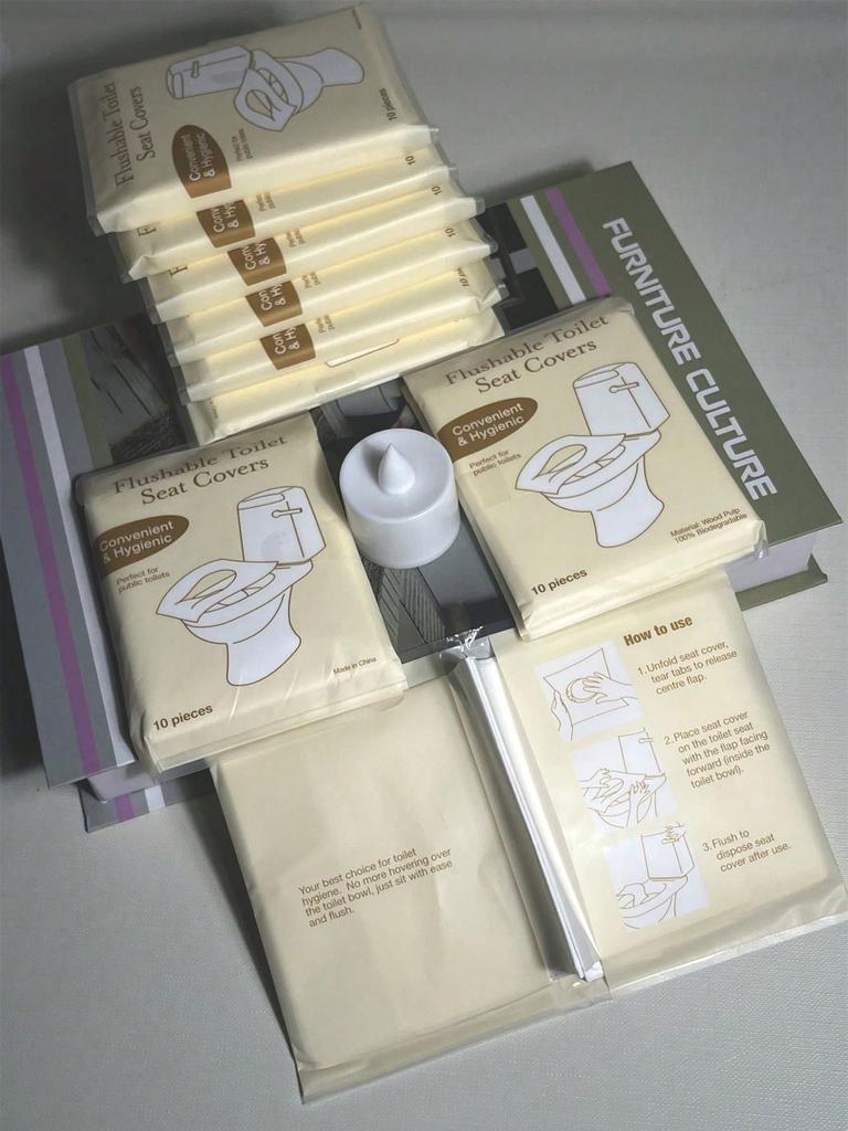 Disposable Toilet Seat Covers Thickened Waterproof Washable Travel Toilet Paper Covers