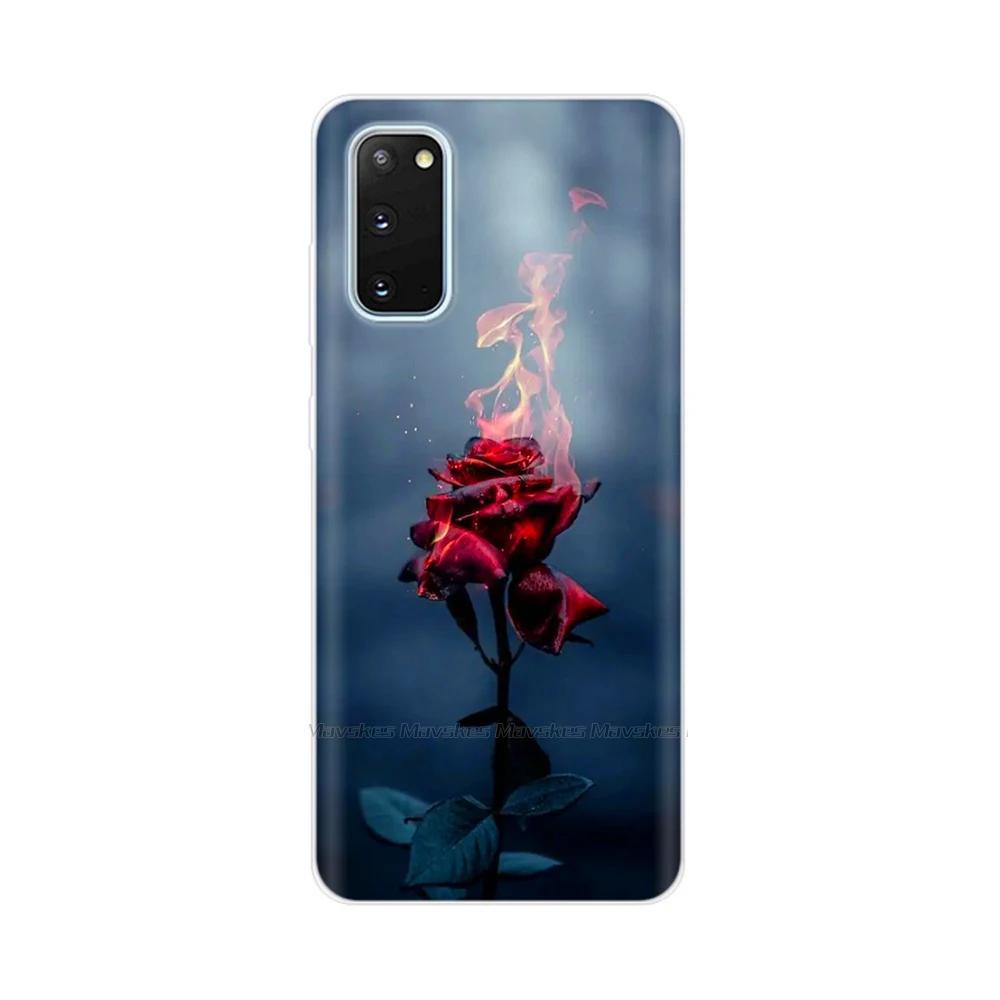For Samsung Galaxy S20 FE Case S20 Ultra Silicone Back Cover Soft Tpu Phone Case For Samsung S20 FE Case S 20 Plus Cover Bumper