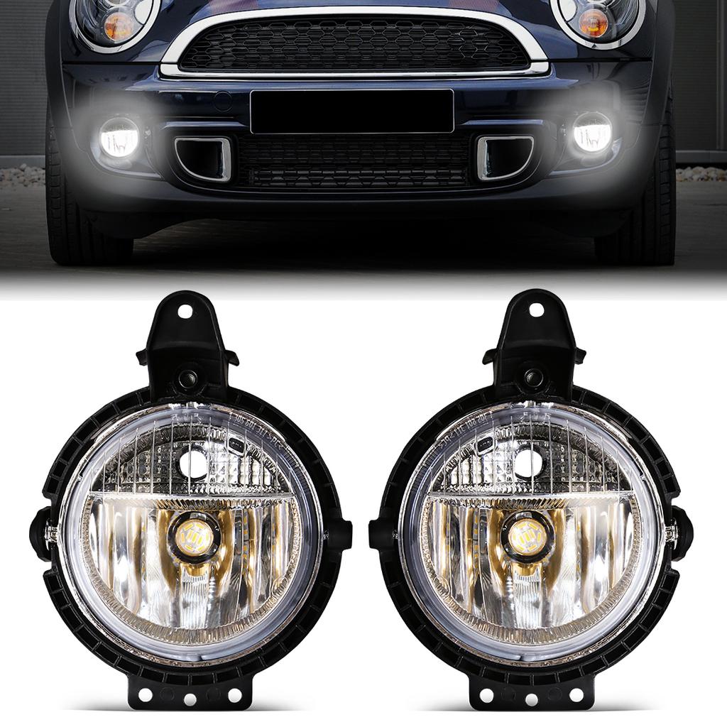 Front Bumper Fog Light For BMW Mini Cooper R55 R56 R57 R58 R59 2006-2014 Fog Lamp Driving Headlight Car Accessories 63172751295