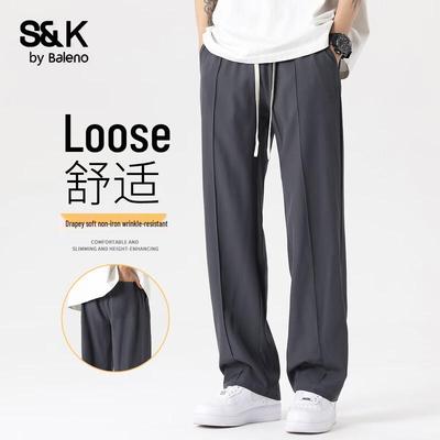 Baleno Herren S&K Serie Lockere Passform Freizeit-Jogginghose