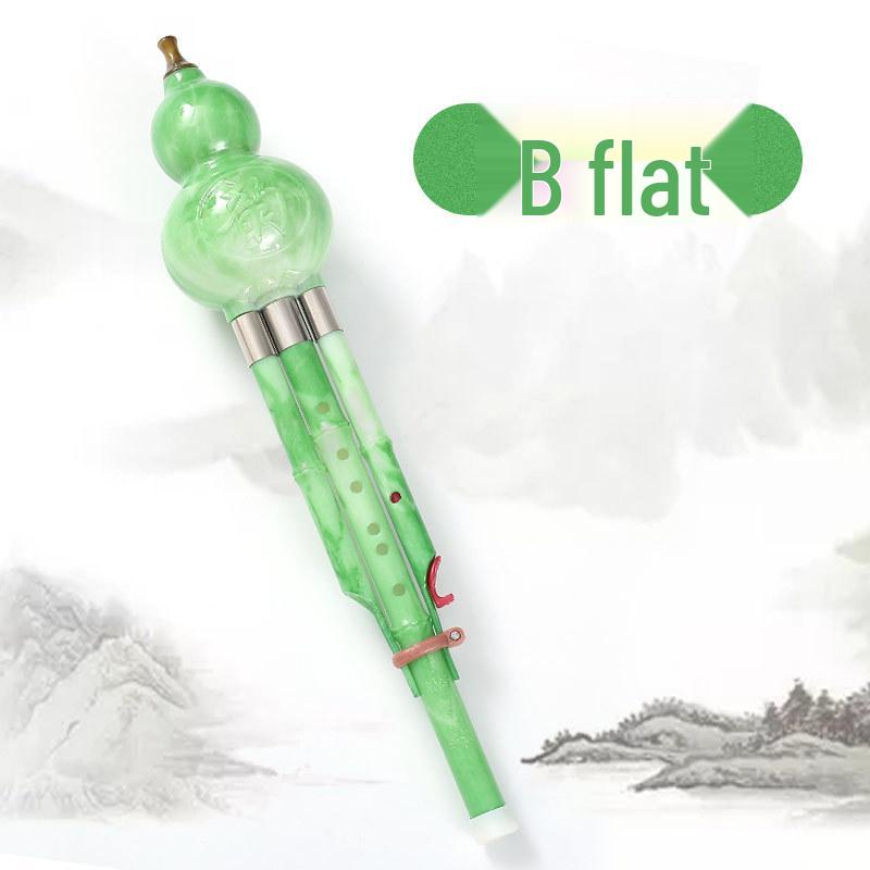 B Flat & C Key Ethnic Gourd Flute for Students & Beginners