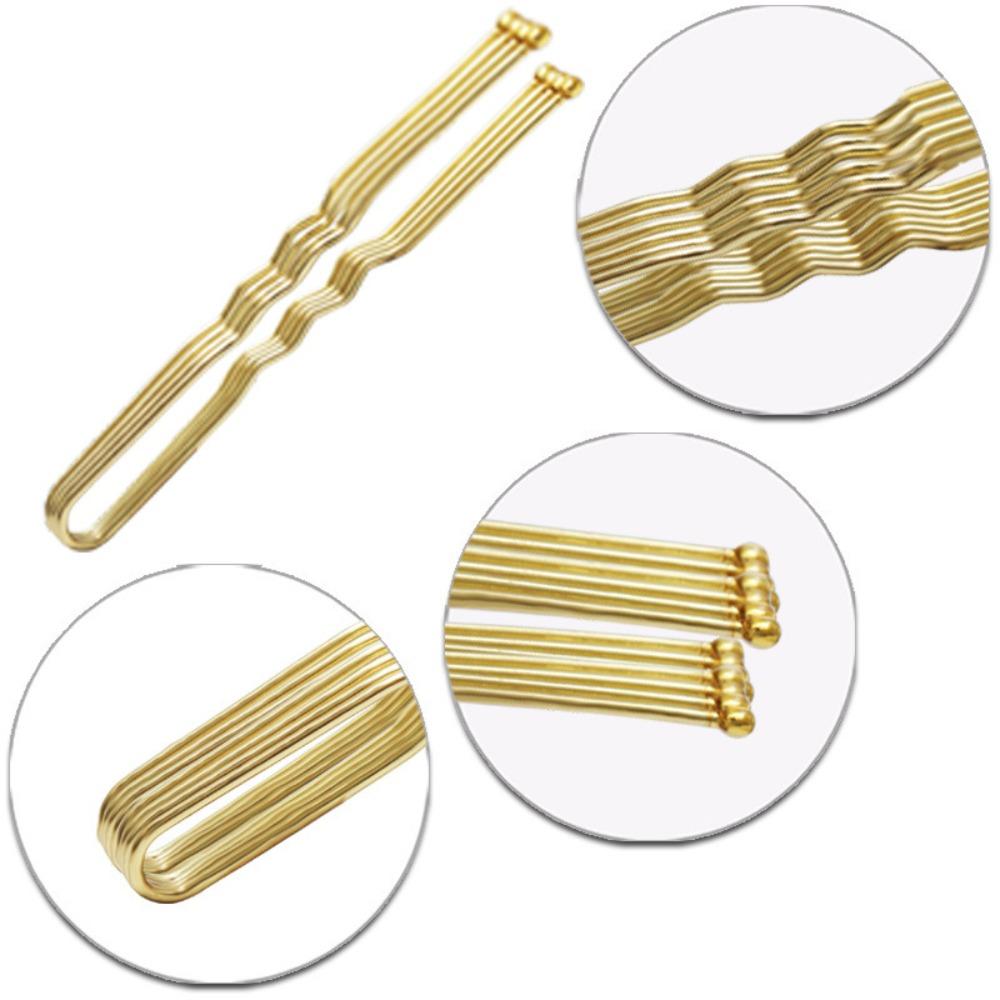 50Pcs 5/6/7cm Metal Hair Clips Bobby Pin Hairstyle Hairpins Hair Accessories U Shape Barrette  Women