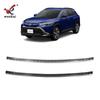 For Toyota Corolla Cross XG10 ~2024   Hybrid Car Trunk Cover Tailgate Guard Rear Bumper Scuff Sill Plate Accessaries