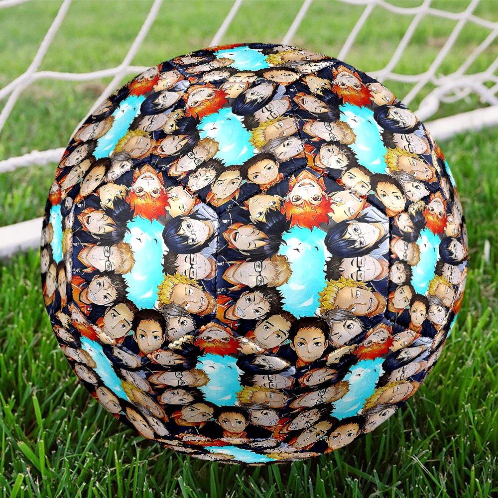 Haikyu Theme Size 5 Soccer Ball, Suitable for Both Indoor and Outdoor Matches, a Gift Suitable for Everyone.