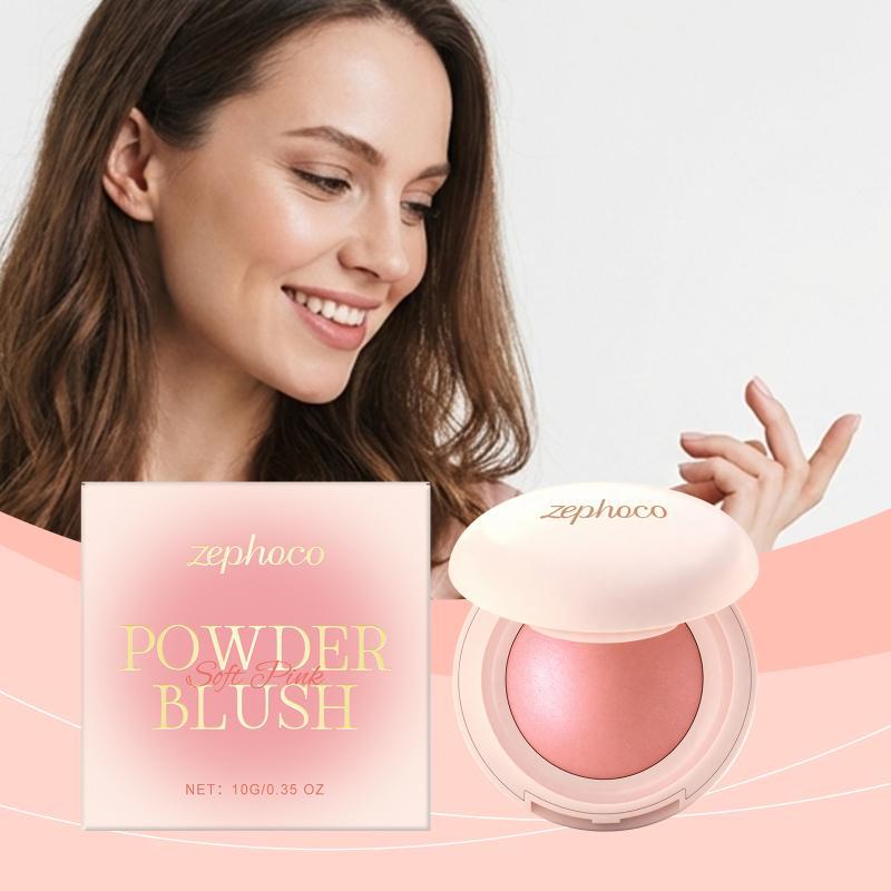 

Longlasting Waterproof Face Highlighter Powder Silky Skin Glow Baked Shimmer Illuminator Makeup Contouring Glitter