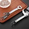 2 Piece With Bottle Opener Anti Scald Bowl Gripper Heat Resistant Insulated Hot Bowl Clip Stainless Steel Bowl Lifter