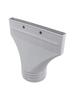 Grey Flat Hose Adapter 22x25x2cm For Portable Air Conditioner Dryer Vent Window Seal Plate AC Cooling System Parts