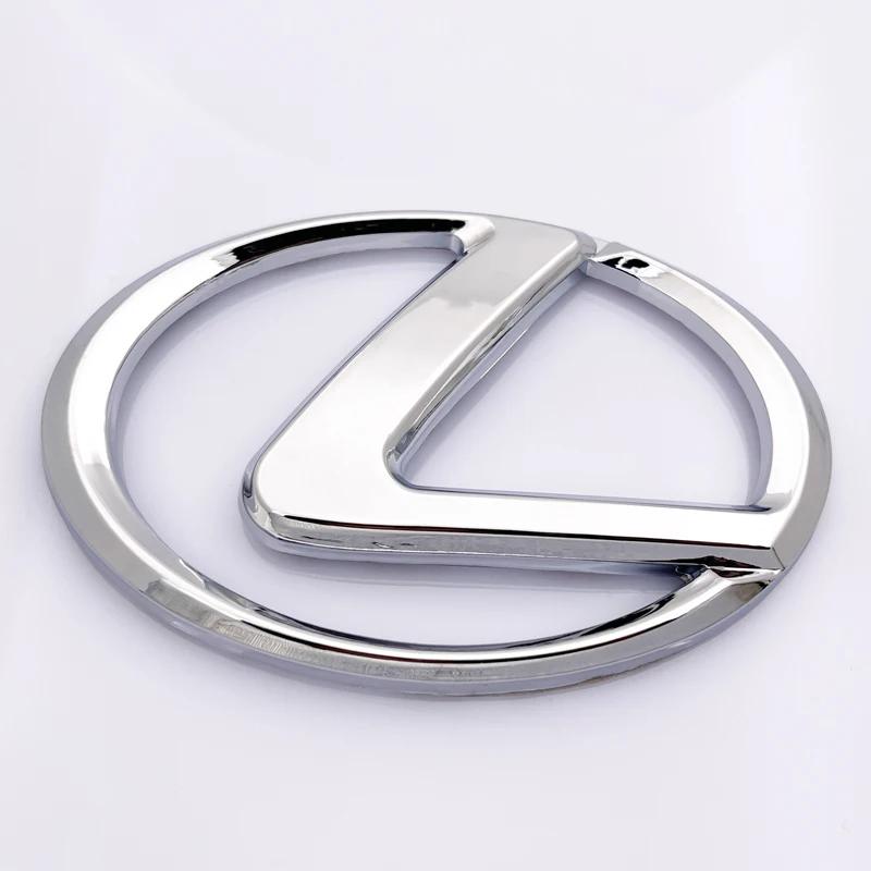 

For Car Front Grille Rear Logo Auto Emblem Sticker Accessories Lexus F SPORT GX460 Ct200h IS250 ES 220D IS200 Fsport GS GX IS LS 1PCS&10CM