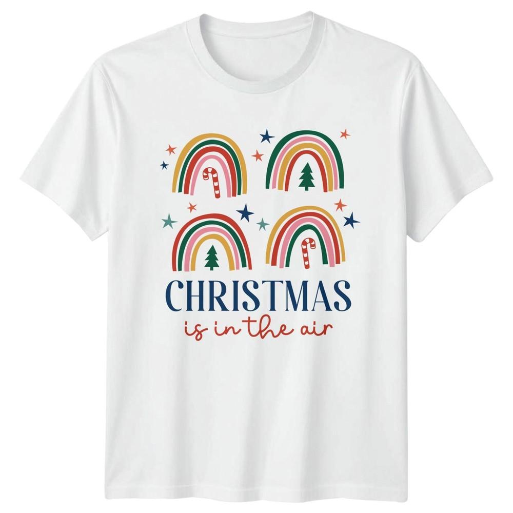 Christmas Is In The Air Christmas Holidays Unisex T Shirt Unisexs Tee Graphic Unisex S