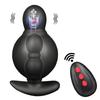 Inflatable Big Anal Plug Vibrator Butt Plug Dildo Sexy Toy Dual Motor Male Prostate Massager for Men BDSM Toys Adult Toys SexToy Erotic Anal Dilator