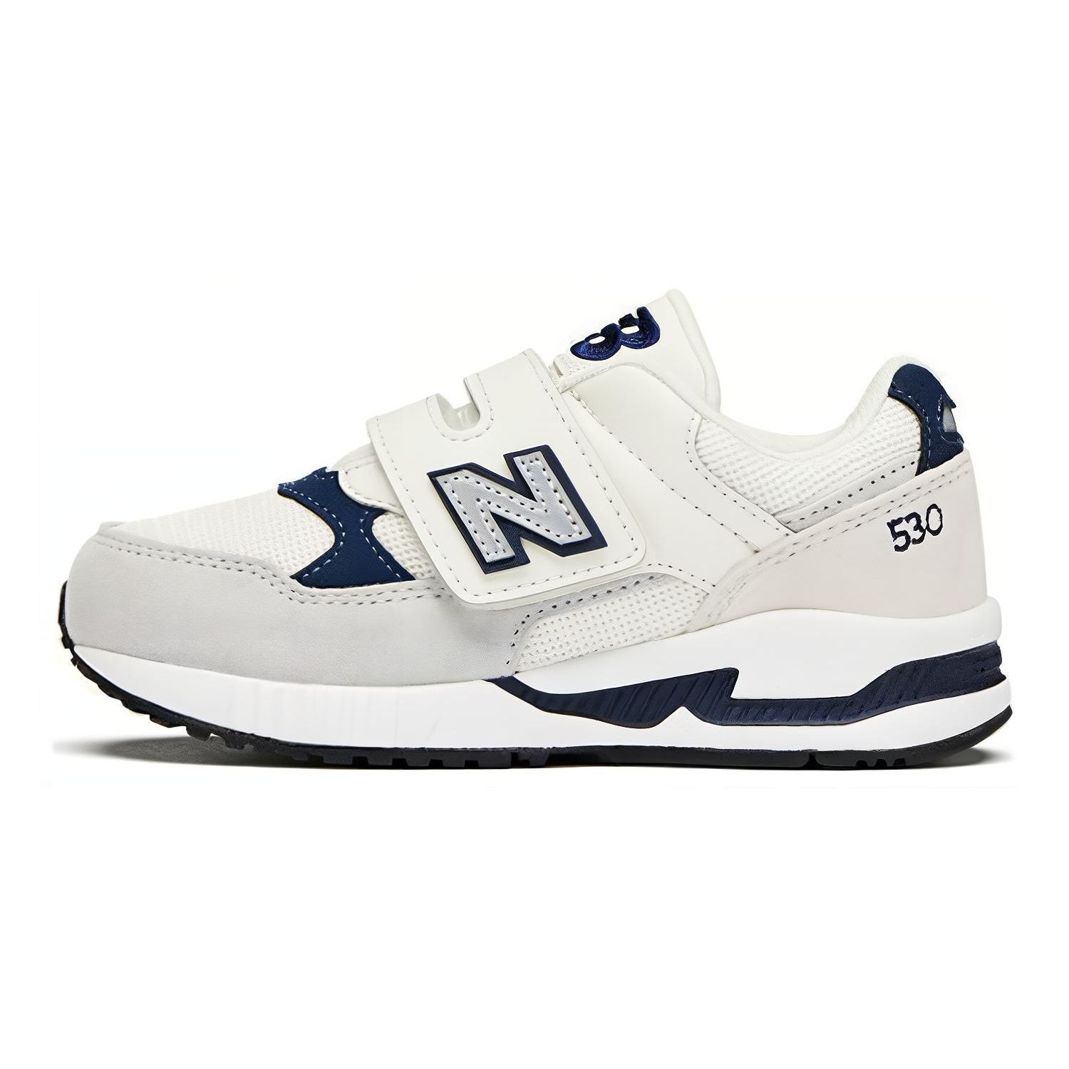 

New Balance NB 530 Удобные Модные Разноцветные Амортизирующие Дышащие Низкие Повседневные Кроссовки Детские кроссовки Светло-серые KV530SRP 33.5