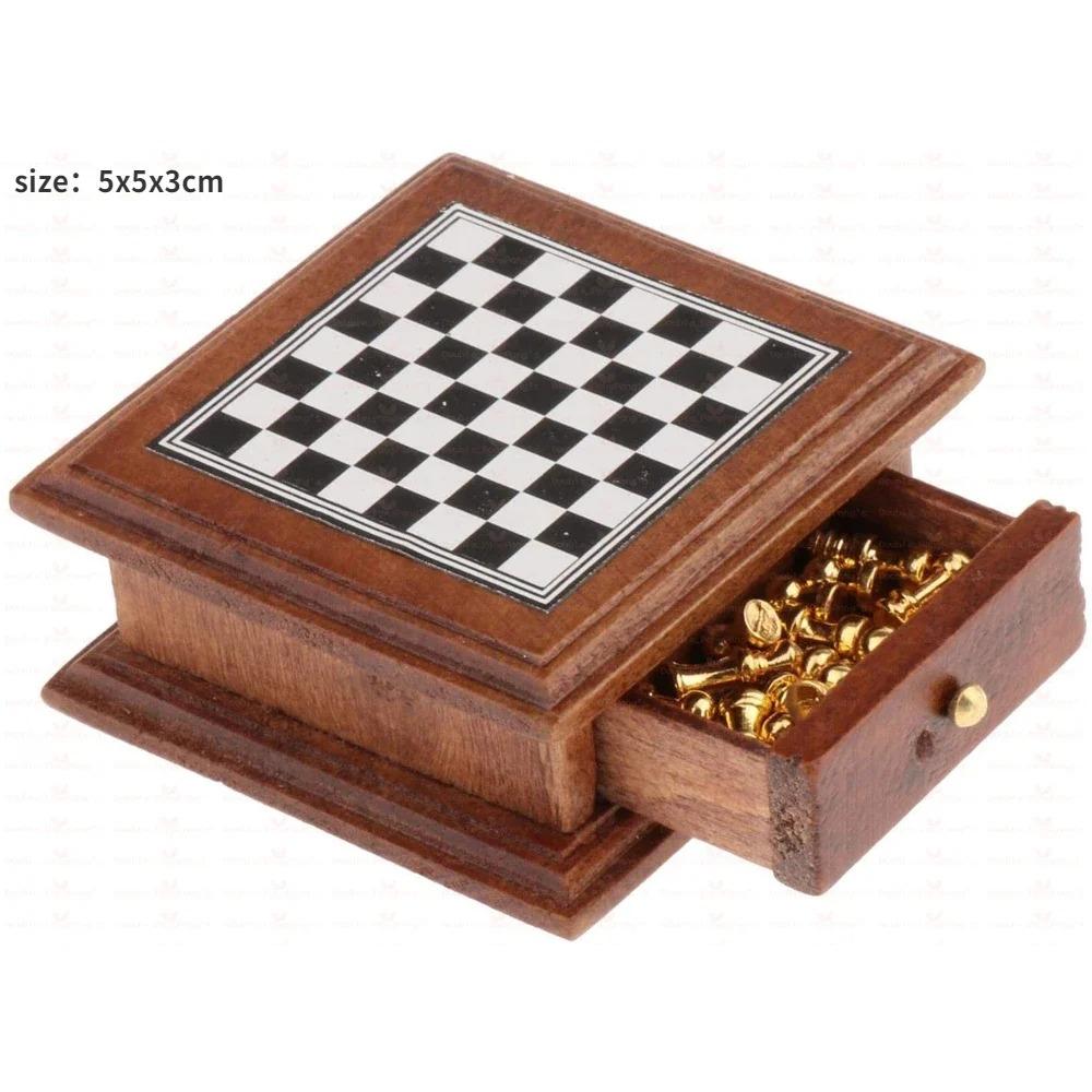 Dollhouse Mini Scene Accessories Simulation Mini Sports Goods Mountain Bike Skateboard Baseball Bowling Racket Tennis Model