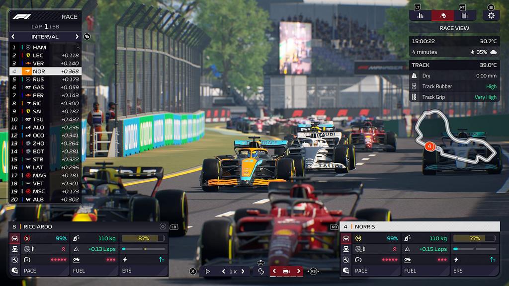 Entertainment F1 Manager 2022 U&I