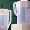 Unbreakable Plastic Water Pitcher with Lid BPA-Free Ice Tea Kettle Iced Tea Pitcher Lemonade Juice Beverage Jar for Hot Cold Drinks