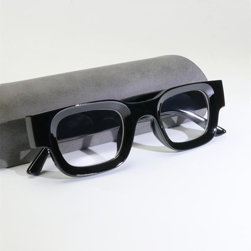 New Retro Small Square Glasses Frame Anti Blue Light Photochromic Reading Glasses For Man Women Full Frame Eyeglasses