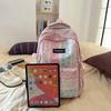 Large Capacity Student Schoolbag Girls Floral Print Backpack