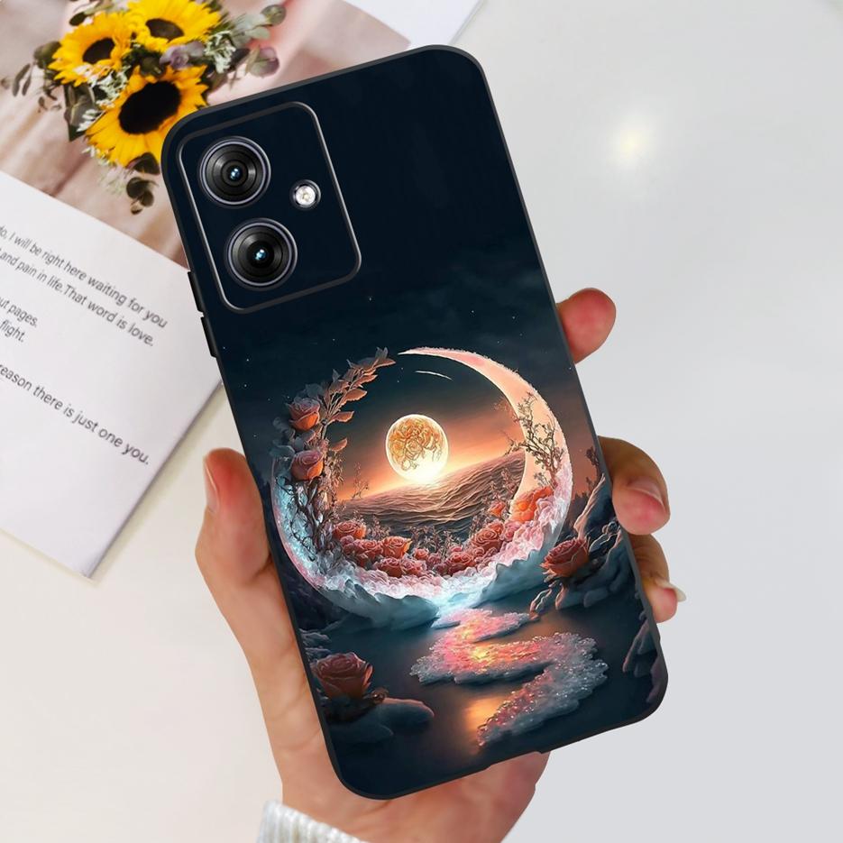 For Motorola Moto G84 Case XT2347-1 Cute Fashion Painted Cover Soft Silicone Case For Moto G54 G 84 MotoG54 MotoG84 Fundas Coque