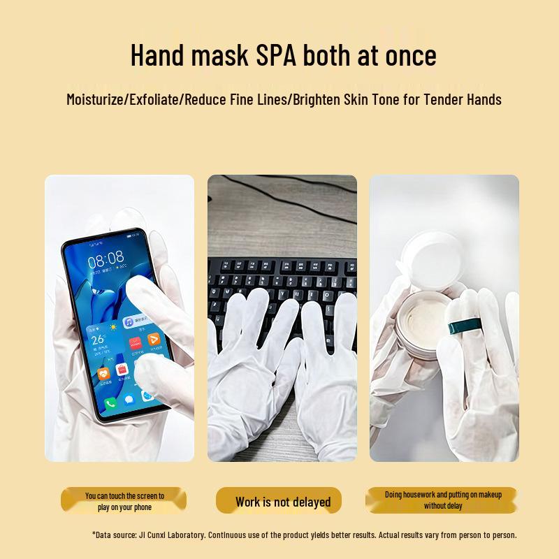 Niacinamide Hydrating Hand Mask for Whitening & Moisturizing Fine Lines