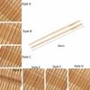 10 párů bezlakovaných bambusových hůlek, bezvoskových, protiskluzových, gravírovaných, hůlek, odolných vůči vysokým teplotám, sushi hůlek, nudlových hůlek