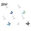 Simulated Butterfly Pendant Choker Necklace Boho Invisible Chain Fairy Trendy