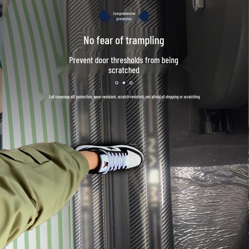 Nano 06 Threshold Strip: Welcome Pedal, Trunk Guard, and Tail Door Protection Trim