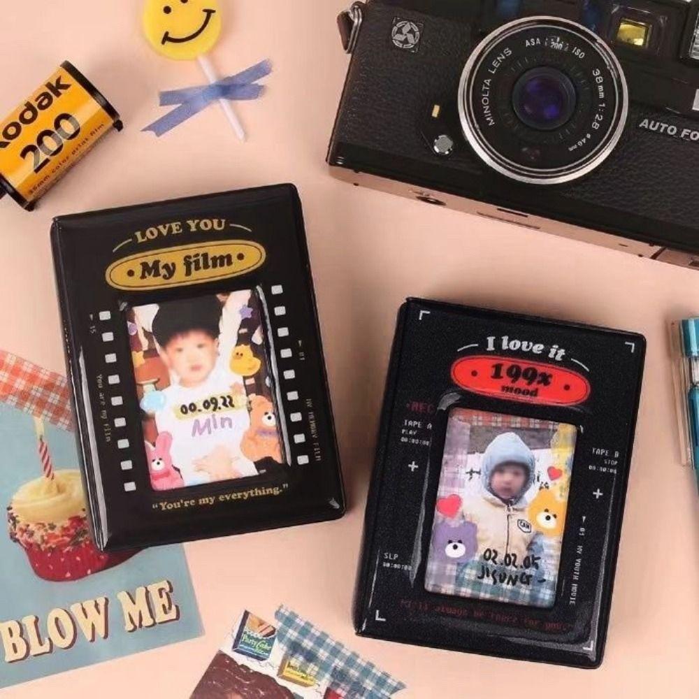 

Wear Resistant Souvenir Card Book Waterproof Photocard Storage Album Idol Postcards Holder Kpop Yellow