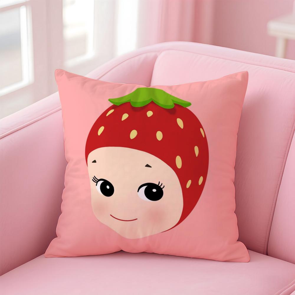 Cartoon Hot S-Sonny AngelS Cushion Cover Comfortable Reversible Pillow Cover Ideal for Car Sofa Bedroom & Beyond