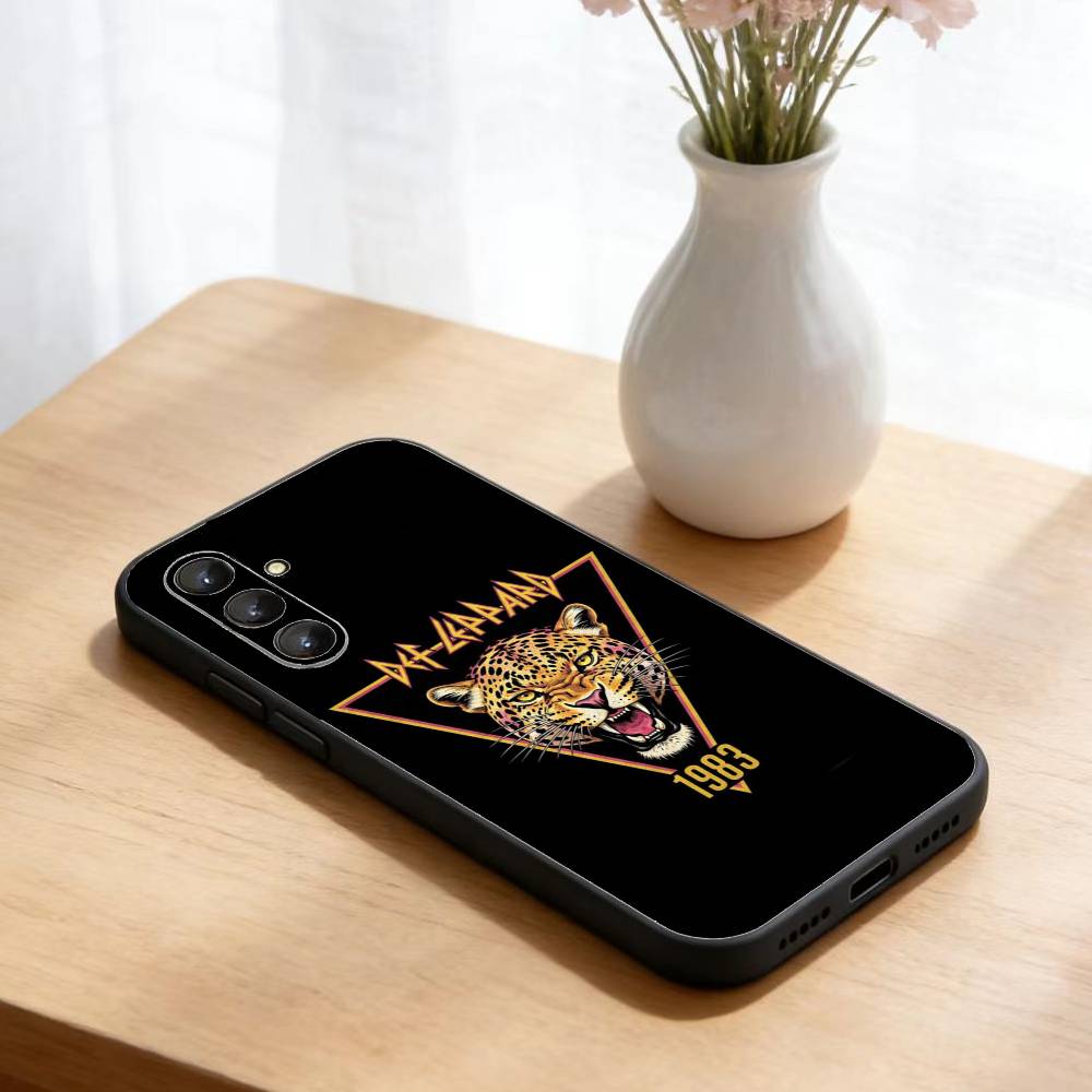 Hot rock band D-Def leppard Phone Case For Samsung Galaxy A73,A21s,A22,A31,A52,A53,A71,A41Soft Black Shell