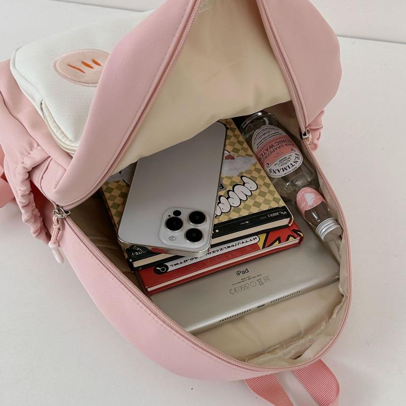Korean Version of Children's Bags Women's Highvalue Cute Cartoon Cute Treasure Spring Outing Small Backpack Soft Glutinous Kindergarten Backpack
