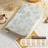 Flower Pattern Jewelry Storage Bag with Zipper Notebook Jewelry Handbag Jewelry Organizer  Travel