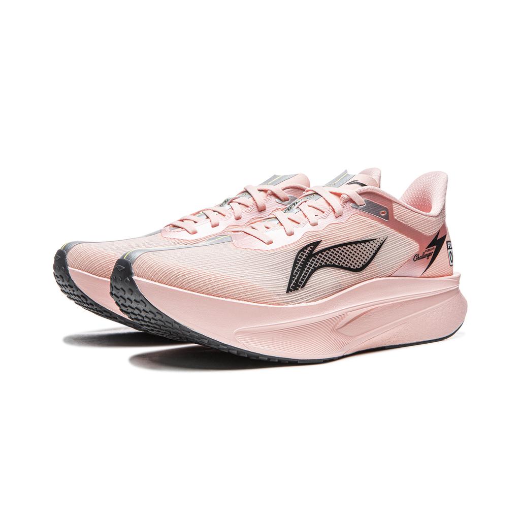 Men's Sneakers Li-Ning Feidian 6 Challenger Running Shoes Men's Low-top Rouge Pink