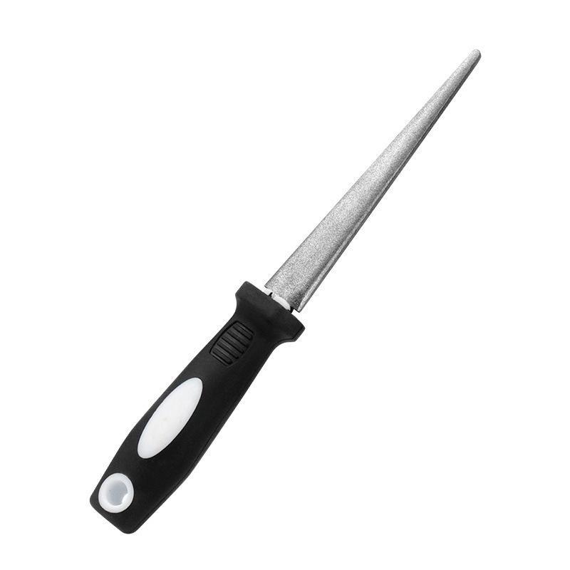 Diamond Sharpener Fast Sharpening Metal Double Sand File Wear Resistant for Scissors Garden Pruners Kitchen Knives Daily Use