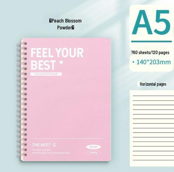 

Блокнот А5 на спирали, многоцветный, утолщенный, пустой, для студентов - Товары первой необходимости для возвращения в школу