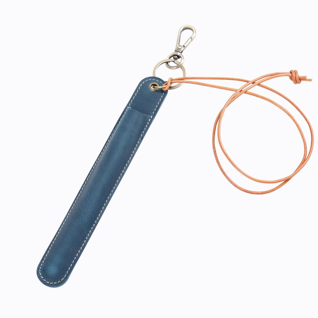 2026 Neck Pen Cover Cowhide Pen Protective Cover Single Pen Storage Pencil Case Retro Leather Cover