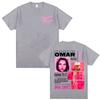 Rapper Omar Courtz Primera Musa 2025 Graphic T-shirts Men Women Vintage 90s Hip Hop Gothic T Shirt Summer Tops Oversized1985