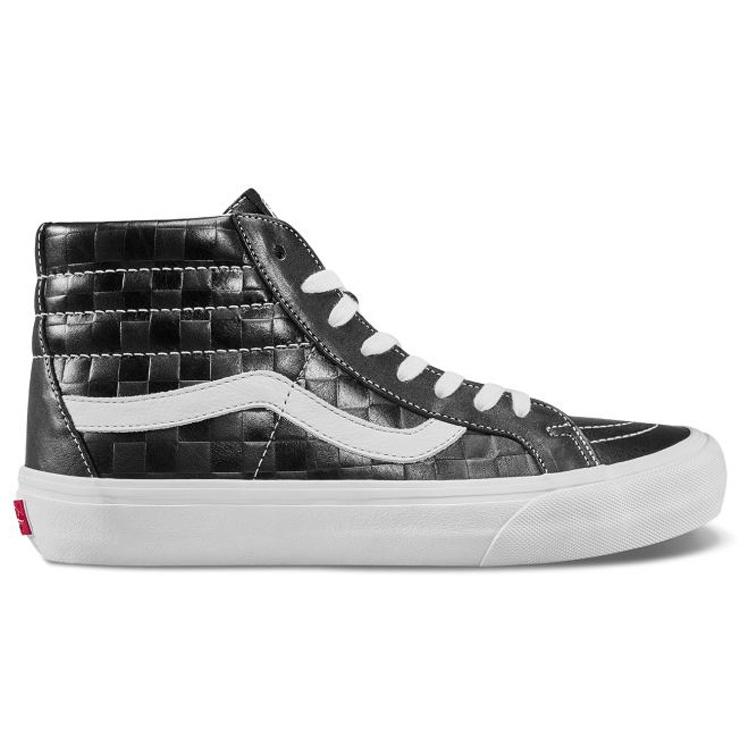 Vans SK8-HI Reissue 6 'Checkerboard Embossed - Black' Men's VN0A4BVGXKU